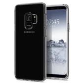 Spigen Galaxy S9 ile Uyumlu Kılıf Liquid Crystal 4 Tarafı Koruma Crystal Clear thumbnail 1