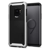 Spigen Galaxy S9 ile Uyumlu Kılıf Neo Hybrid Urban Silver Arctic - 1