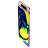 Spigen Galaxy A80 ile Uyumlu Kılıf Thin Fit Rose Gold - 5
