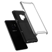 Spigen Galaxy S9 ile Uyumlu Kılıf Neo Hybrid Urban Silver Arctic - 5