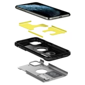 Spigen iPhone 11 Pro ile Uyumlu Kılıf Tough Armor XP Satin Silver - 2