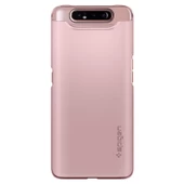 Spigen Galaxy A80 ile Uyumlu Kılıf Thin Fit Rose Gold - 7