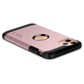 Spigen iPhone 11 Pro ile Uyumlu Kılıf Tough Armor XP Rose Gold - 4