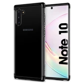 Spigen Galaxy Note 10 ile Uyumlu Kılıf Neo Hybrid NC Black - 1