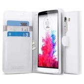Spigen G3 ile Uyumlu Kılıf Slim Wallet S Cüzdan White - 1