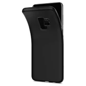 Spigen Galaxy S9 ile Uyumlu Kılıf Liquid Crystal 4 Tarafı Koruma Matte Black - 3