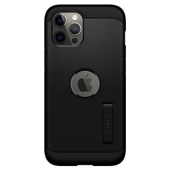 Spigen iPhone 12 Pro Max ile Uyumlu Kılıf Tough Armor Black - 6