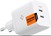 Spigen USB-C Duvar Şarj Cihazı PowerArc ArcStation 45W 2 Port Hızlı Şarj Cihazı PE2105 White - 2