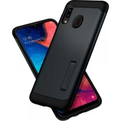 Spigen Galaxy A30 ile Uyumlu Kılıf Slim Armor Metal Slate - 2