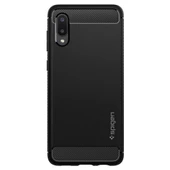 Spigen Galaxy A02 / Galaxy M02 ile Uyumlu Kılıf Rugged Armor Matte Black - 4