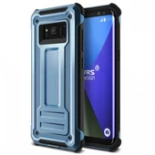VRS Galaxy S8 Plus ile Uyumlu Terra Guard Kılıf Blue Coral - 1