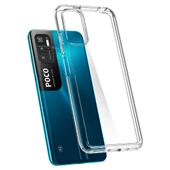Spigen Redmi Note 10 5G / Poco M3 Pro 5G ile Uyumlu Kılıf Ultra Hybrid Crystal Clear thumbnail 4
