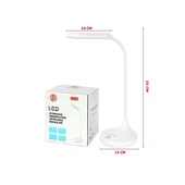 Şarjlı Sarı Ve Beyaz Renk Masa Lambası  Wt-005 - 1