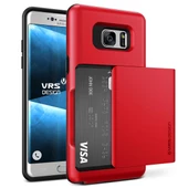 VRS Design Note FE Fan Edition ile Uyumlu Damda Glide Kılıf Crimson Red - 1