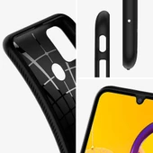 Spigen Galaxy M30s ile Uyumlu Kılıf Liquid Air Matte Black - 3