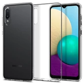 Spigen Galaxy A02 / Galaxy M02 ile Uyumlu Kılıf Liquid Crystal 4 Tarafı Tam Koruma Crystal Clear thumbnail 1