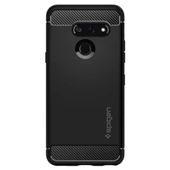 Spigen G8 ThinQ ile Uyumlu Kılıf Rugged Armor Matte Black - 2