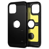 Spigen iPhone 12 Pro Max ile Uyumlu Kılıf Tough Armor Black - 2