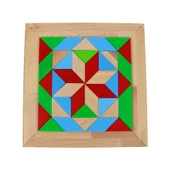 AHŞAP TANGRAM 23X23 CM thumbnail 1