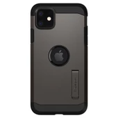 Spigen iPhone 11 Pro ile Uyumlu Kılıf Tough Armor XP Gunmetal - 6