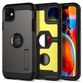 Spigen iPhone 11 Pro ile Uyumlu Kılıf Tough Armor XP Gunmetal - 1