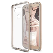 Verus G5 ile Uyumlu Crystal Bumper Kılıf Shine Gold - 1