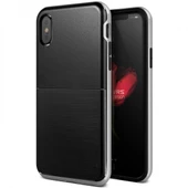 VRS iPhone X ile Uyumlu High Pro Shield Kılıf Satin Silver - 1