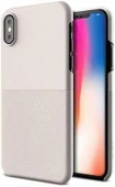 VRS Design iPhone X ile Uyumlu Skin Fit Kılıf Light Pebble - 1