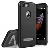 VRS iPhone 7 Plus ile Uyumlu Duo Guard Dark Silver - 1