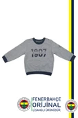 Fenerbahçe Orijinal Lisanslı Uzun Kol Lacivert Bebek 1907 Sweat - 1