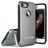 VRS Design iPhone 7 ile Uyumlu Duo Guard Kılıf Steel Silver - 1