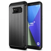 VRS Design Galaxy S8 ile Uyumlu Waved Hard Drop Kılıf Waved Waved Dark Silver - 1