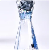 Uzay Temalı Dökülen Yağ Kum Saati - 2