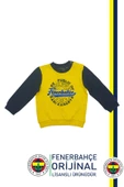 Fenerbahçe Orijinal Lisanslı Republic Of Fenerbahçe Lacivert Bebek Sweat Eşofman Alt Set Kutulu - 7