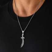 Gümüş Hz. Ali Zülfikar Kılıcı Kolye thumbnail 1