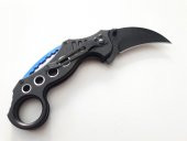 Avcı Cep Çakısı Mavi Kamp Av Bıçağı Özel Tasarım Blade Cs Go - 2