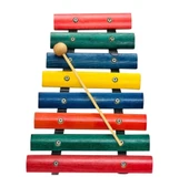 Gökkuşağı Ahşap Ksilefon 8 Tonlu - 1