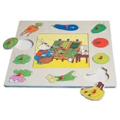 PUZZLE MEYVE-SEBZE - 1