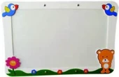 KUŞ VE AYICIK FİGÜRLÜ YAZI TAHTASI (105X140) CM - 1