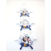 Ahşap Marin 3'Lü Çerceve thumbnail 1