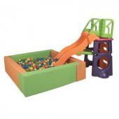 TOP HAVUZU  KARE KÜÇÜK 1000 ADET TOPU İLE(140X140) - 1