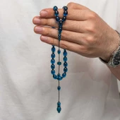 Sıkma Kehribar Tesbih - 1