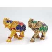 Taşlı Tekli Fil Figürü - 1