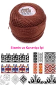 Kaplan Etamin Ve Kanaviçe İpi 8 No Kod/Renk: 400 - Royaleks - 2