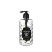 Şeffaf Sıvı Sabunluk Yuvarlak Plastik Pompalı 500 ML - 4