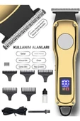 Volemi 00086 Profesyonel Sakal Ense Çizim Epilasyon Öncesi Dijital Göstergeli Tıraş Makinesi - 1