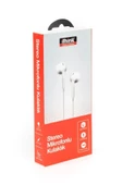 i'think KL-270 Beyaz Mikrofonlu Kablolu Kulak İçi Kulaklık - 1
