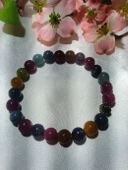 Özel Kutulu Turmalin Esartif Renkler Bileklik - 1