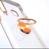 Galaxy A9 2018 Kılıf Gess Kenarları Renkli Yüzük Aparatlı Kılıf thumbnail 7