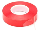 Çift Taraflı Akrilik Silikonize Bant 18 mm x 2 metre Kırmızı VHB - 1